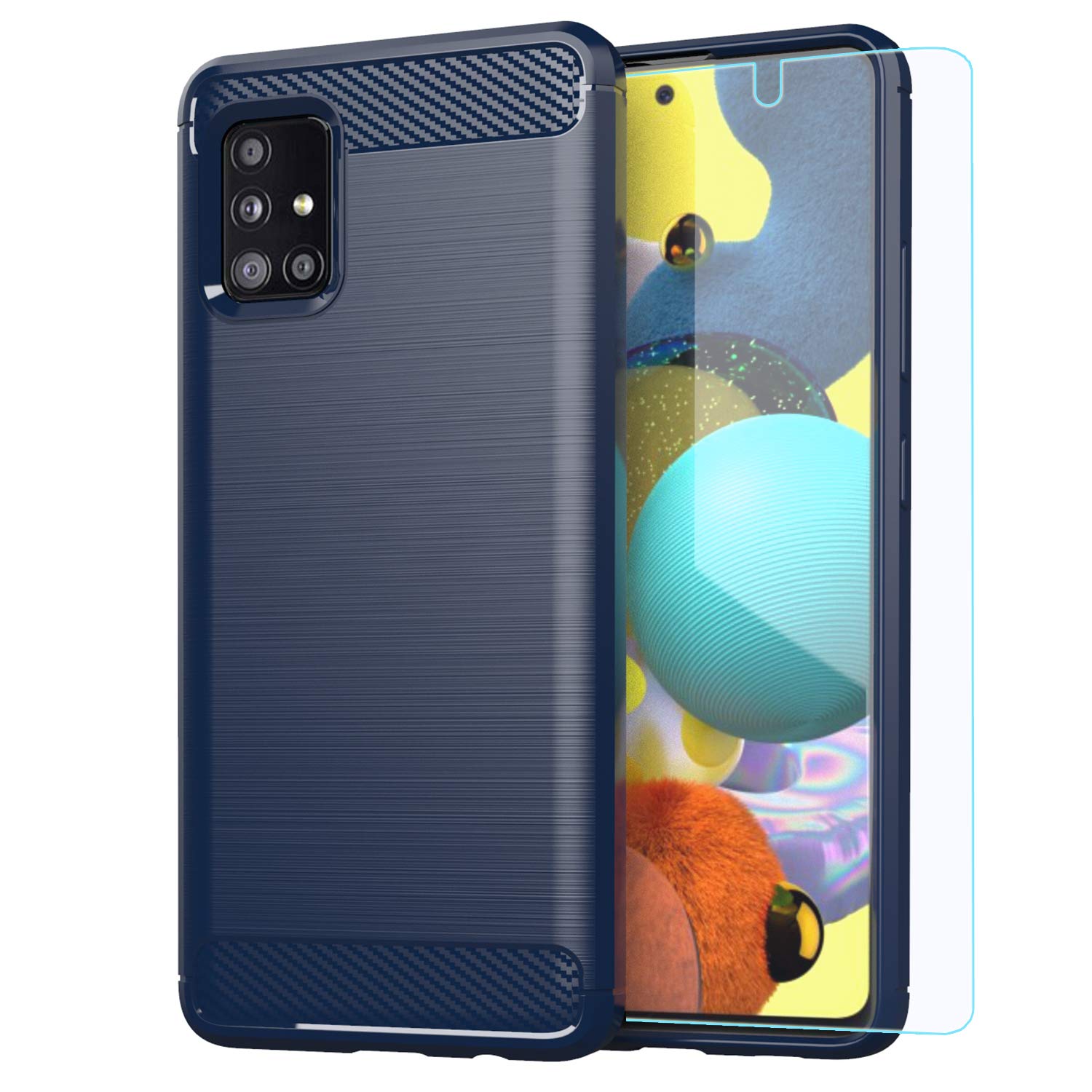 Amazon.com: M MAIKEZI Samsung A51 5G case,Galaxy A51 5G case with